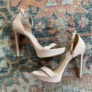 Steve Madden Starlet Natural Nubuck Women's Size 9